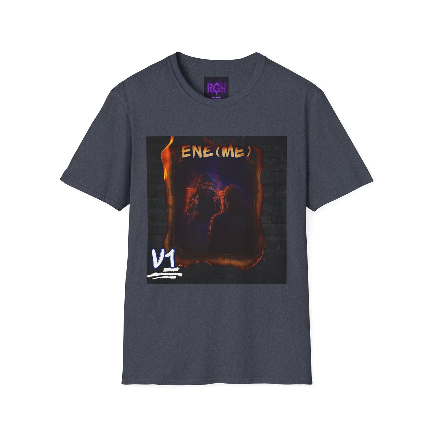 Limited Edition Unisex T-Shirt - Renegoinhard Glass Single ENE(ME) Artwork