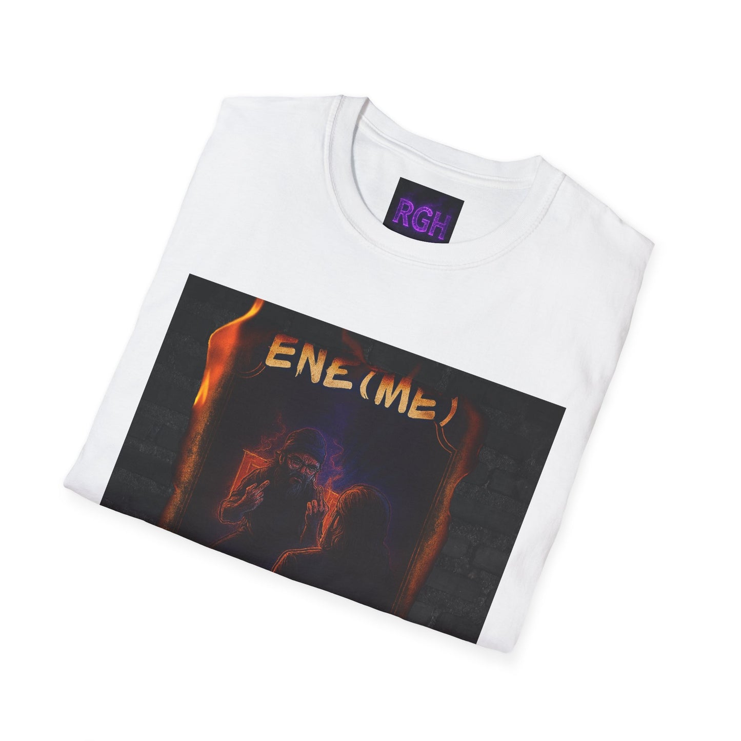 Limited Edition Unisex T-Shirt - Renegoinhard Glass Single ENE(ME) Artwork