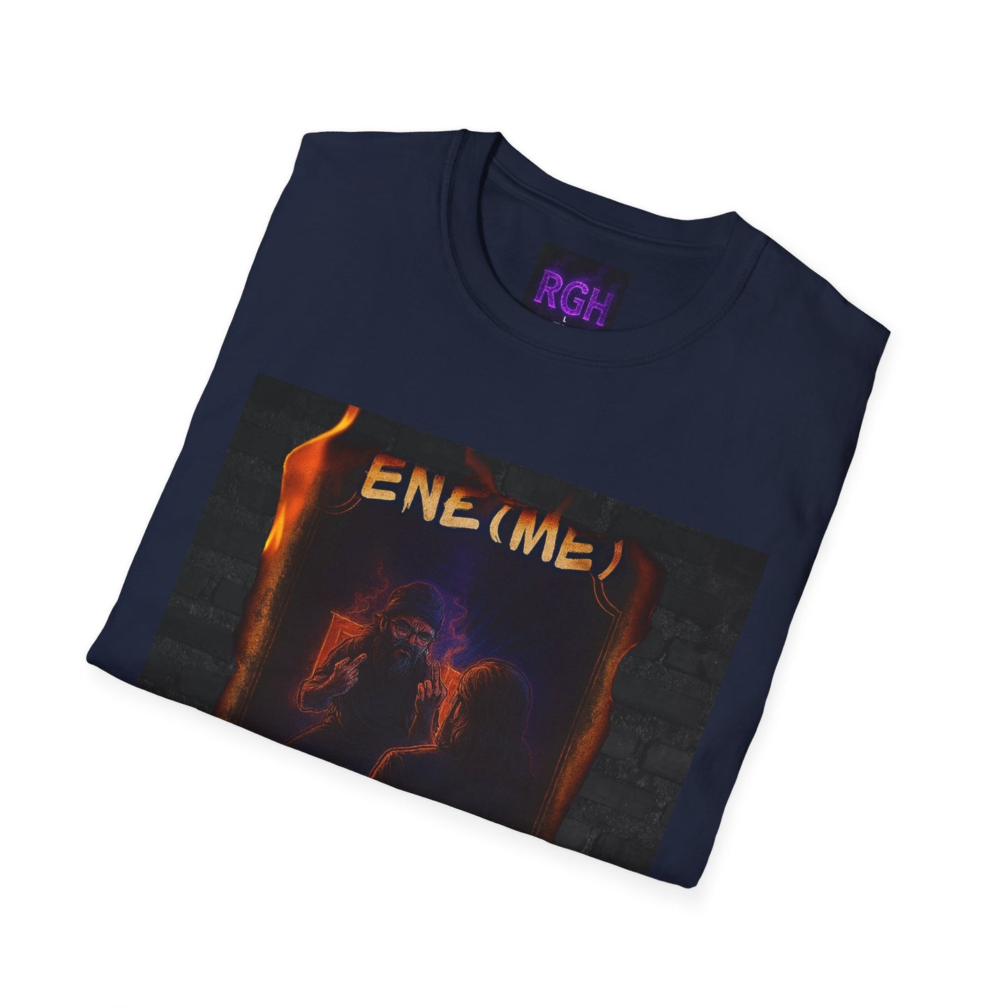 Limited Edition Unisex T-Shirt - Renegoinhard Glass Single ENE(ME) Artwork