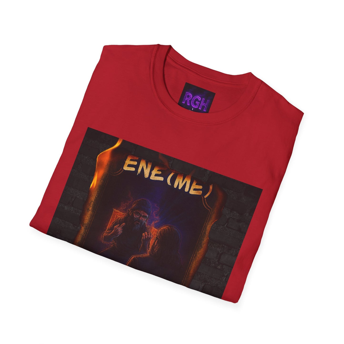 Limited Edition Unisex T-Shirt - Renegoinhard Glass Single ENE(ME) Artwork