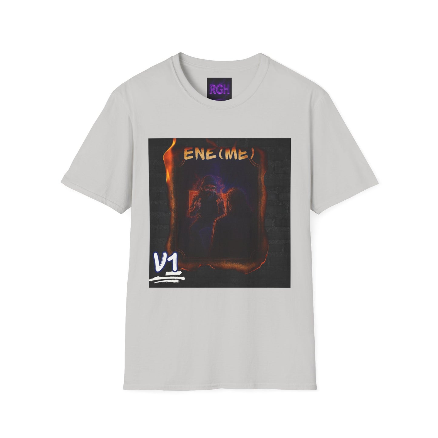 Limited Edition Unisex T-Shirt - Renegoinhard Glass Single ENE(ME) Artwork