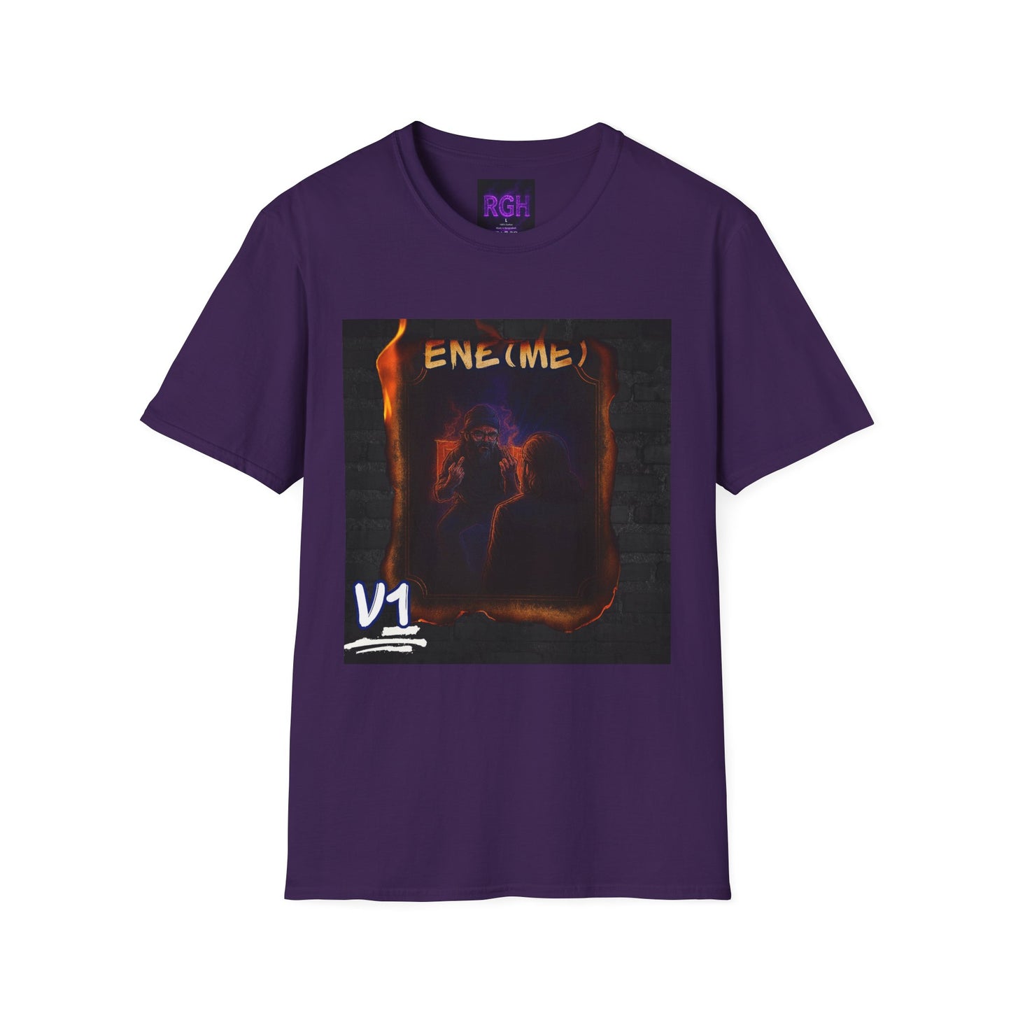 Limited Edition Unisex T-Shirt - Renegoinhard Glass Single ENE(ME) Artwork