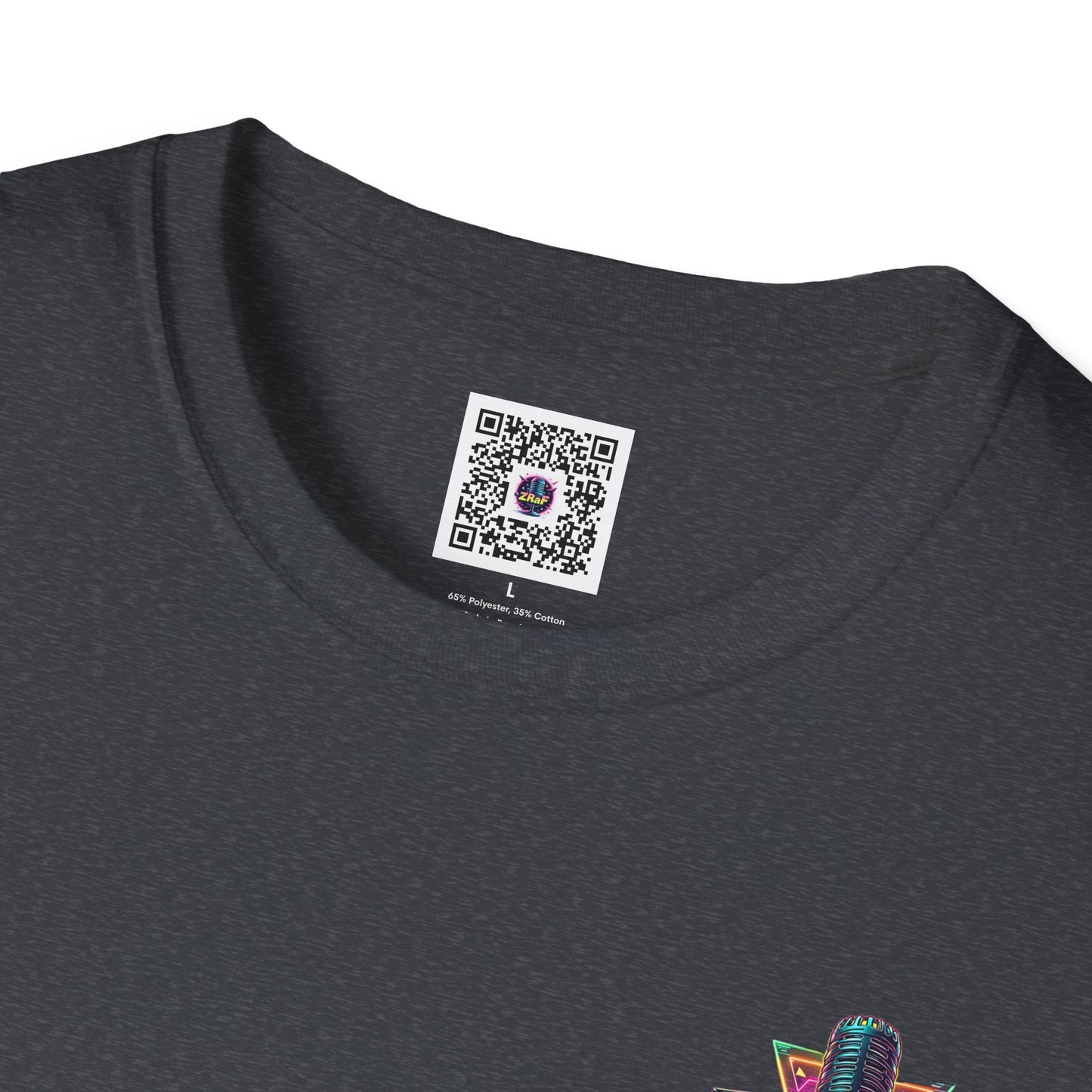 A ZRaF Neon Grunge Tee – Wearable Chaos
