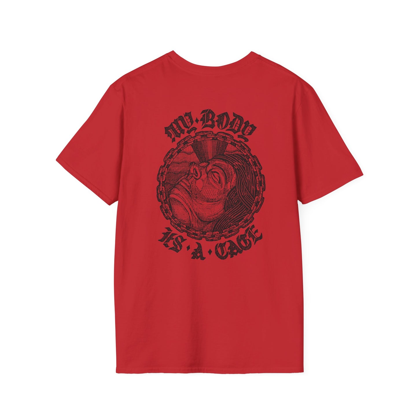 Limited Edition “My Body is a Cage” Tee – Art by Mango