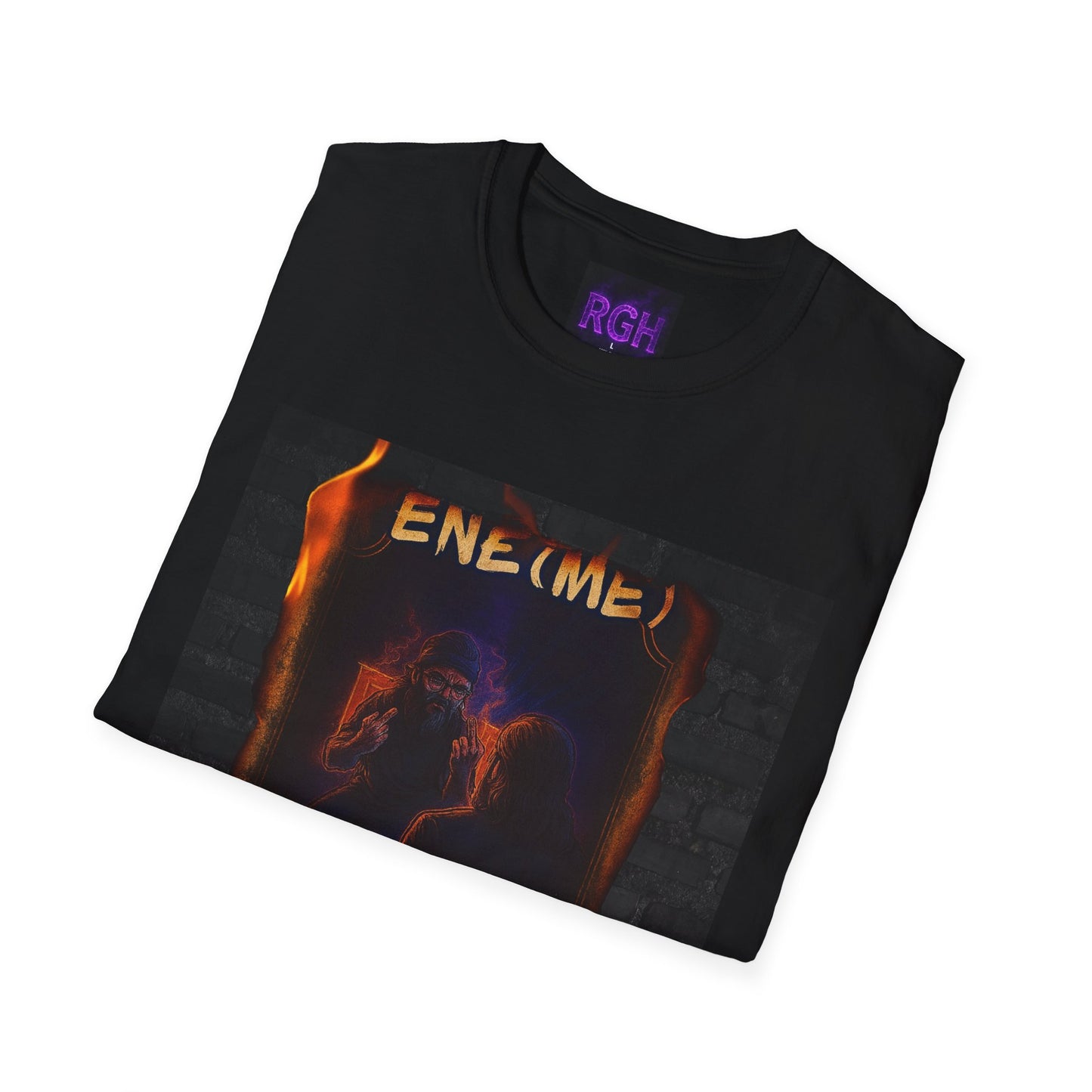 Limited Edition Unisex T-Shirt - Renegoinhard Glass Single ENE(ME) Artwork