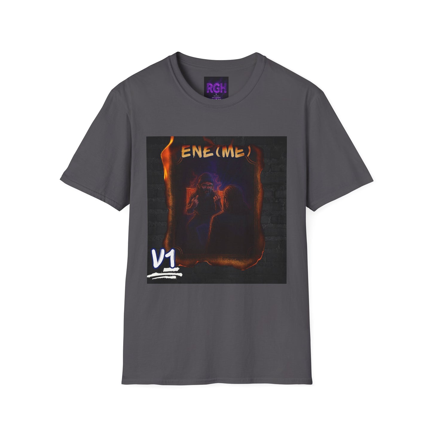 Limited Edition Unisex T-Shirt - Renegoinhard Glass Single ENE(ME) Artwork