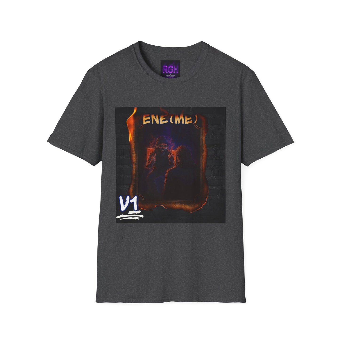 Limited Edition Unisex T-Shirt - Renegoinhard Glass Single ENE(ME) Artwork