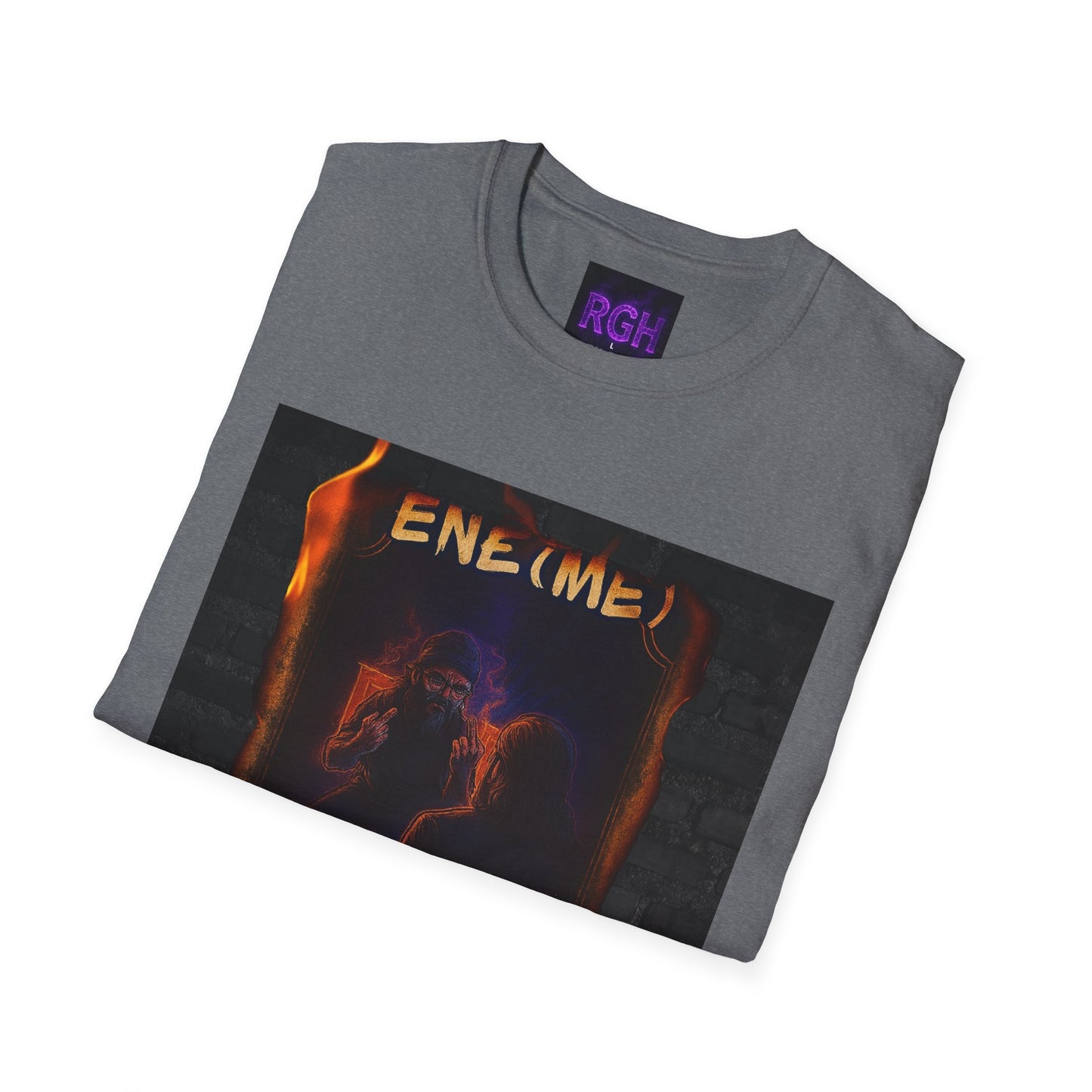 Limited Edition Unisex T-Shirt - Renegoinhard Glass Single ENE(ME) Artwork
