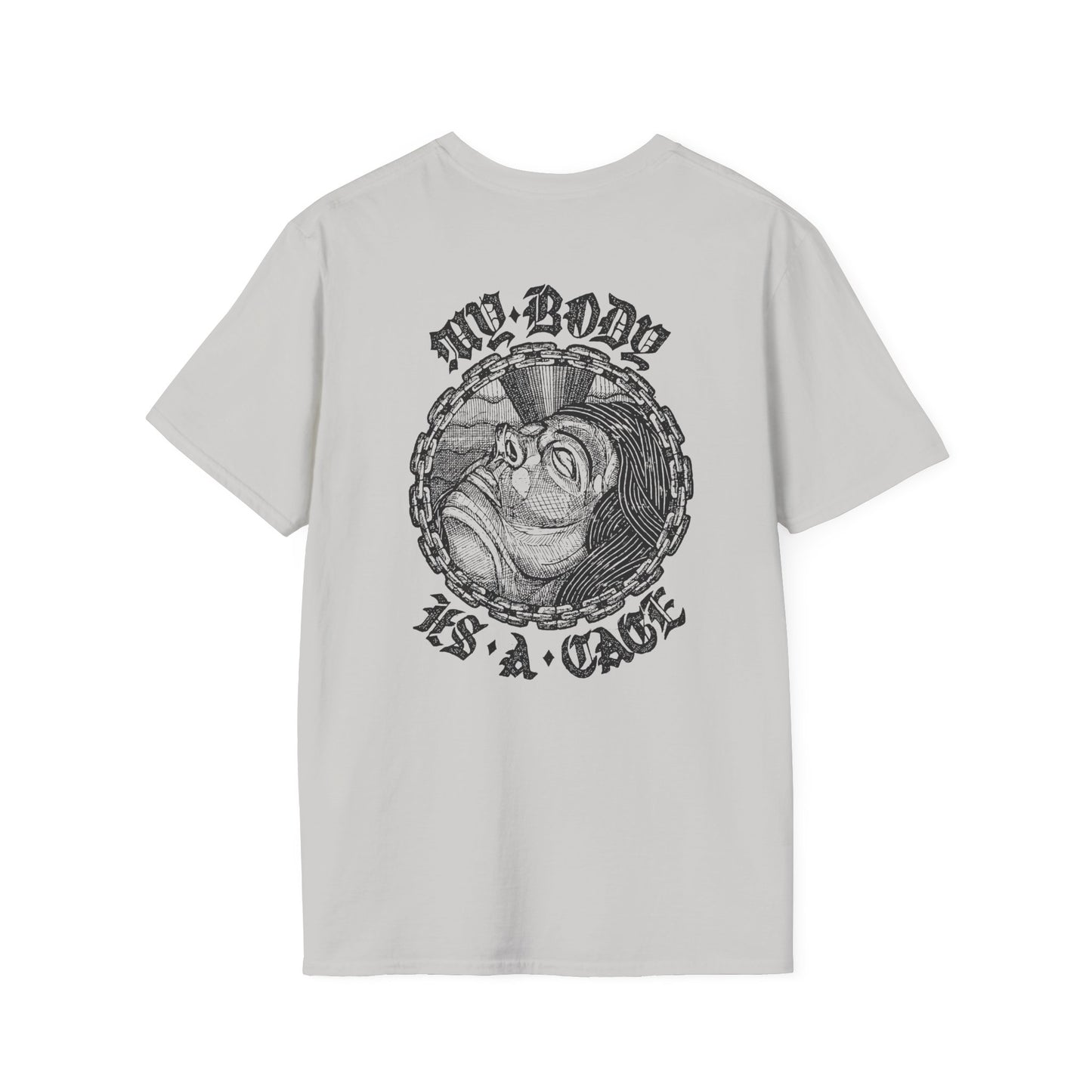 Limited Edition “My Body is a Cage” Tee – Art by Mango