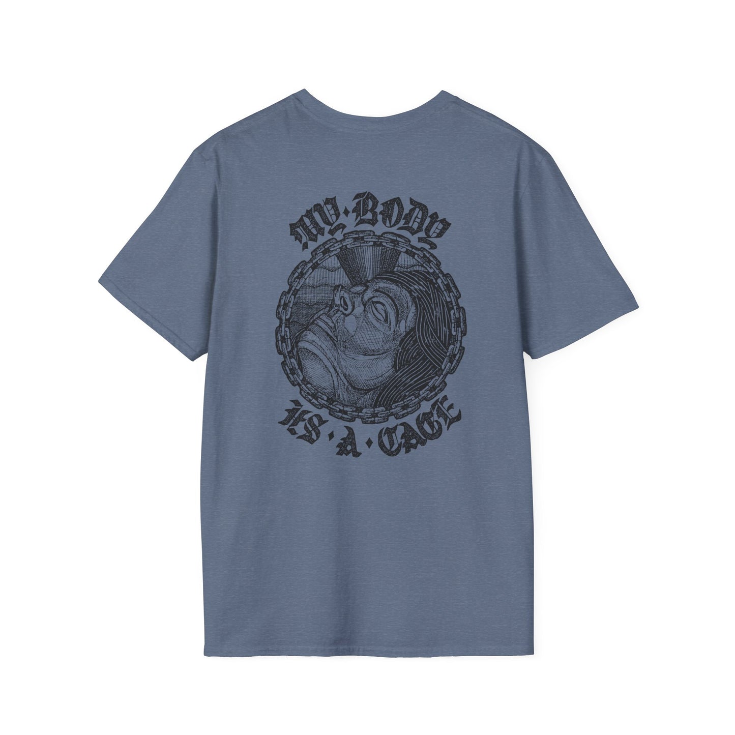 Limited Edition “My Body is a Cage” Tee – Art by Mango