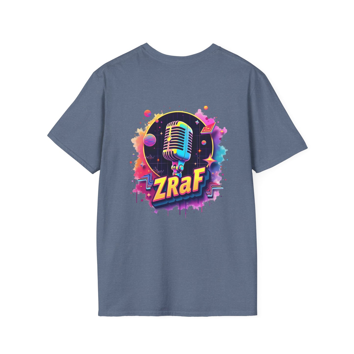 A ZRaF Neon Grunge Tee – Wearable Chaos