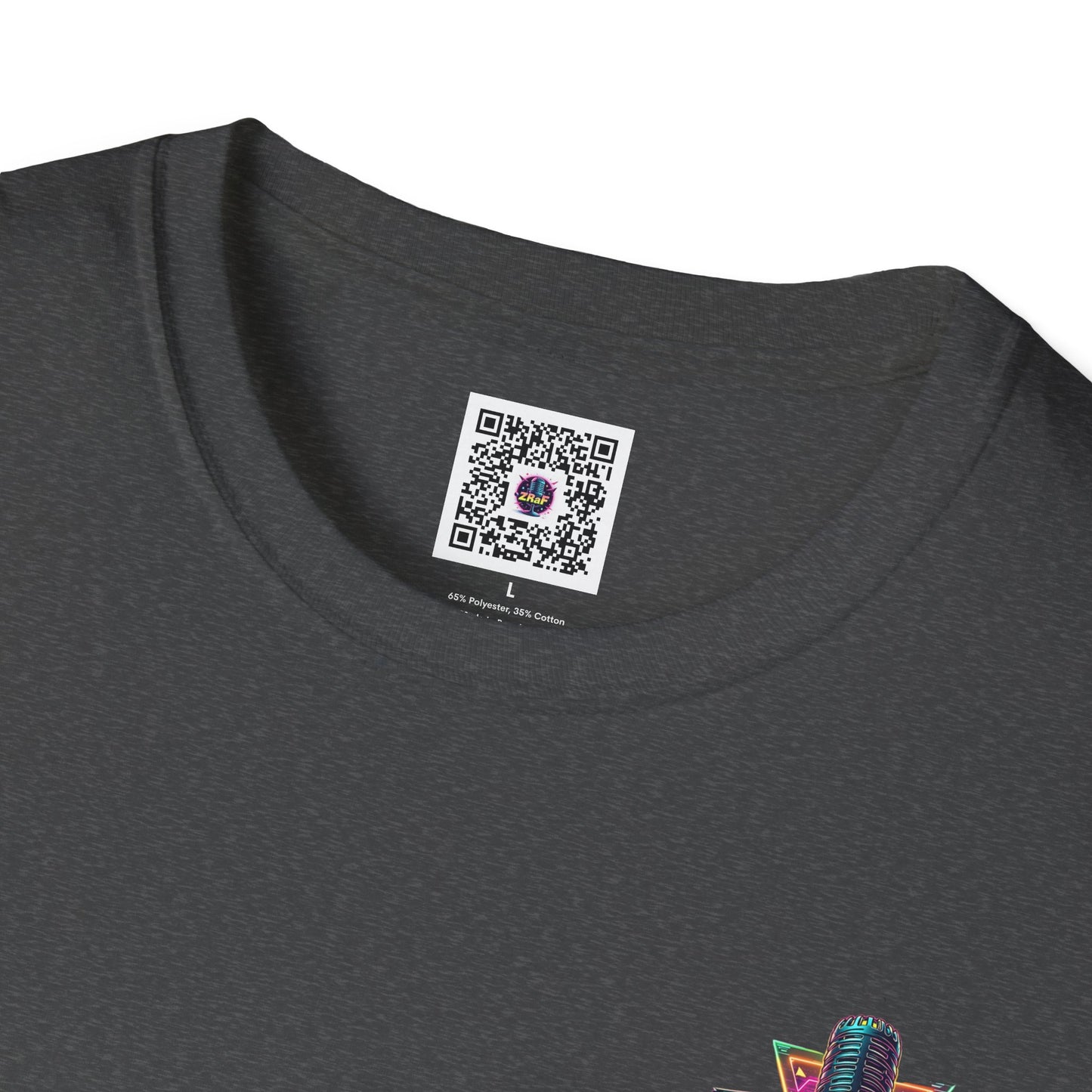 A ZRaF Neon Grunge Tee – Wearable Chaos