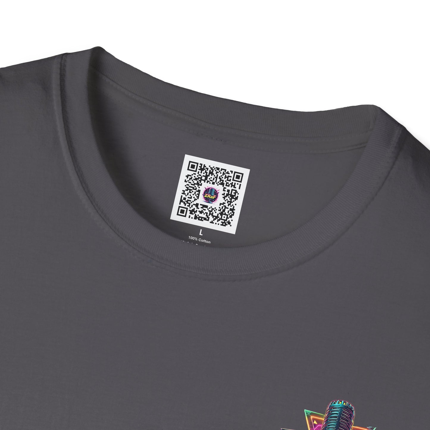 A ZRaF Neon Grunge Tee – Wearable Chaos