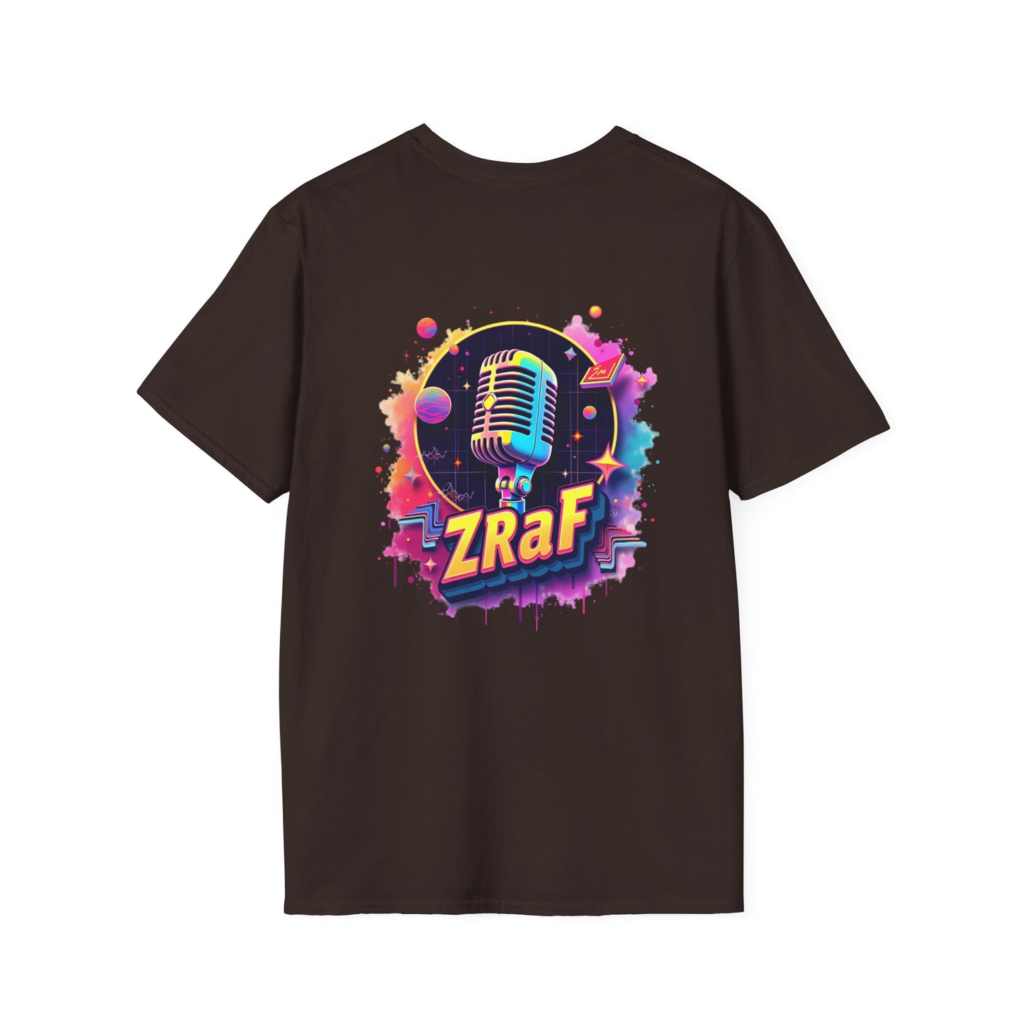 A ZRaF Neon Grunge Tee – Wearable Chaos