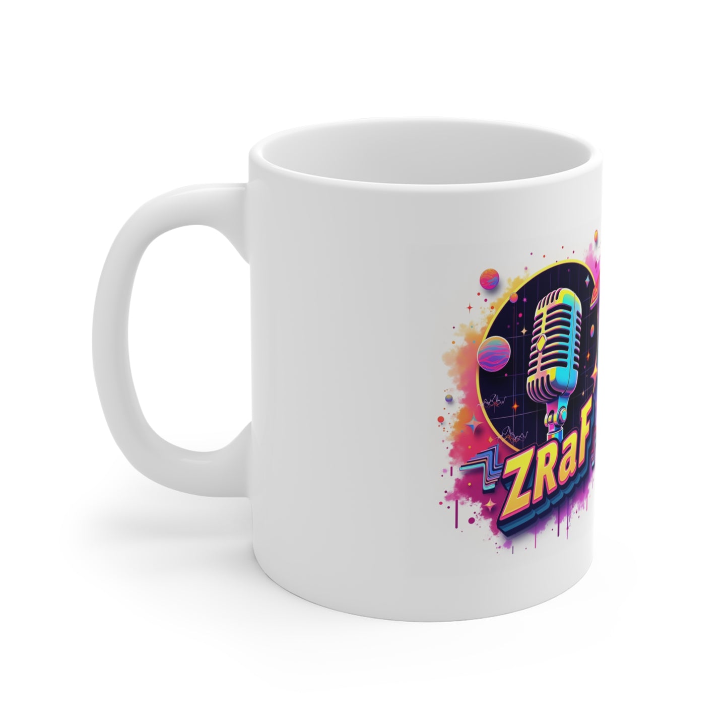 A ZRaF double stamped logo Coffee mug