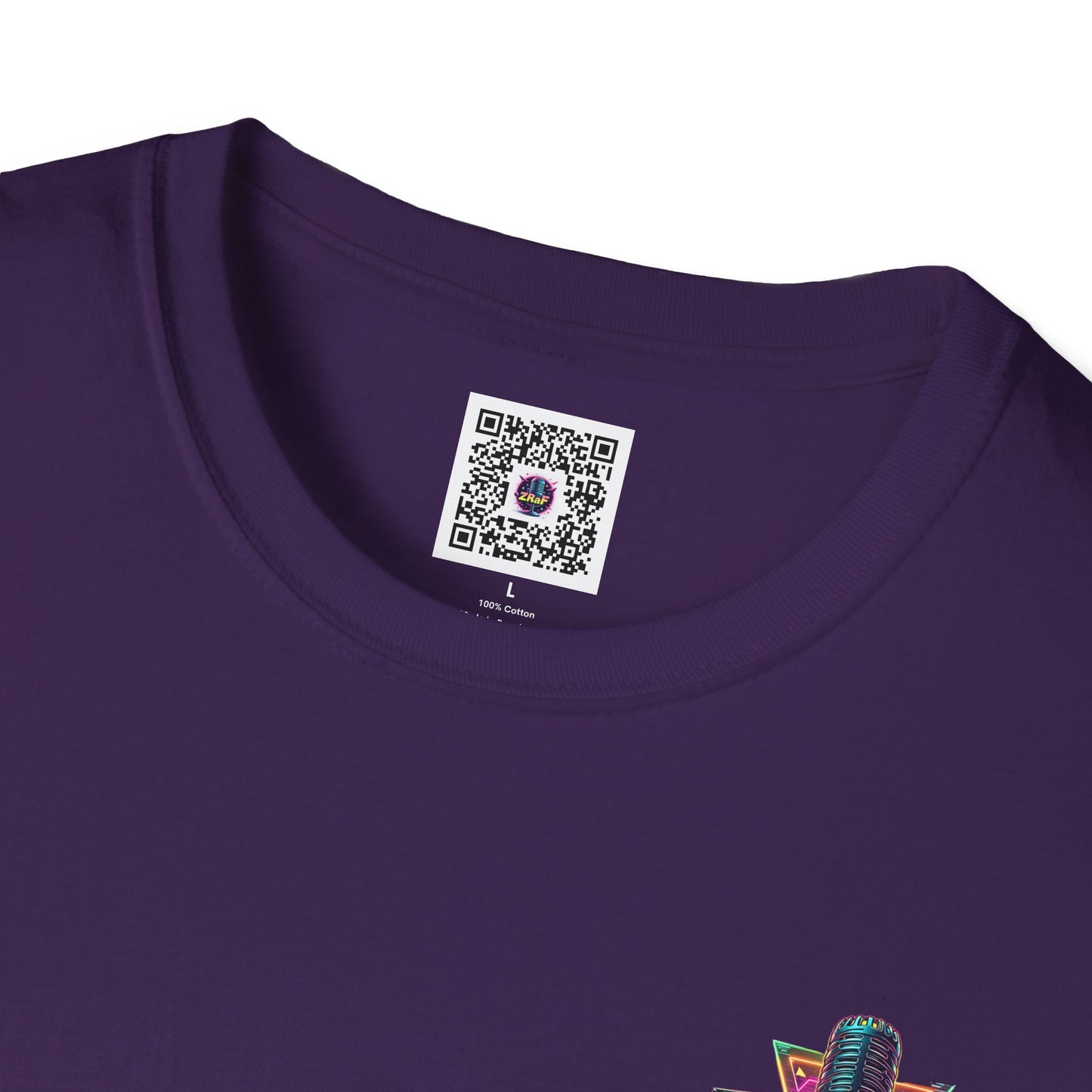 A ZRaF Neon Grunge Tee – Wearable Chaos