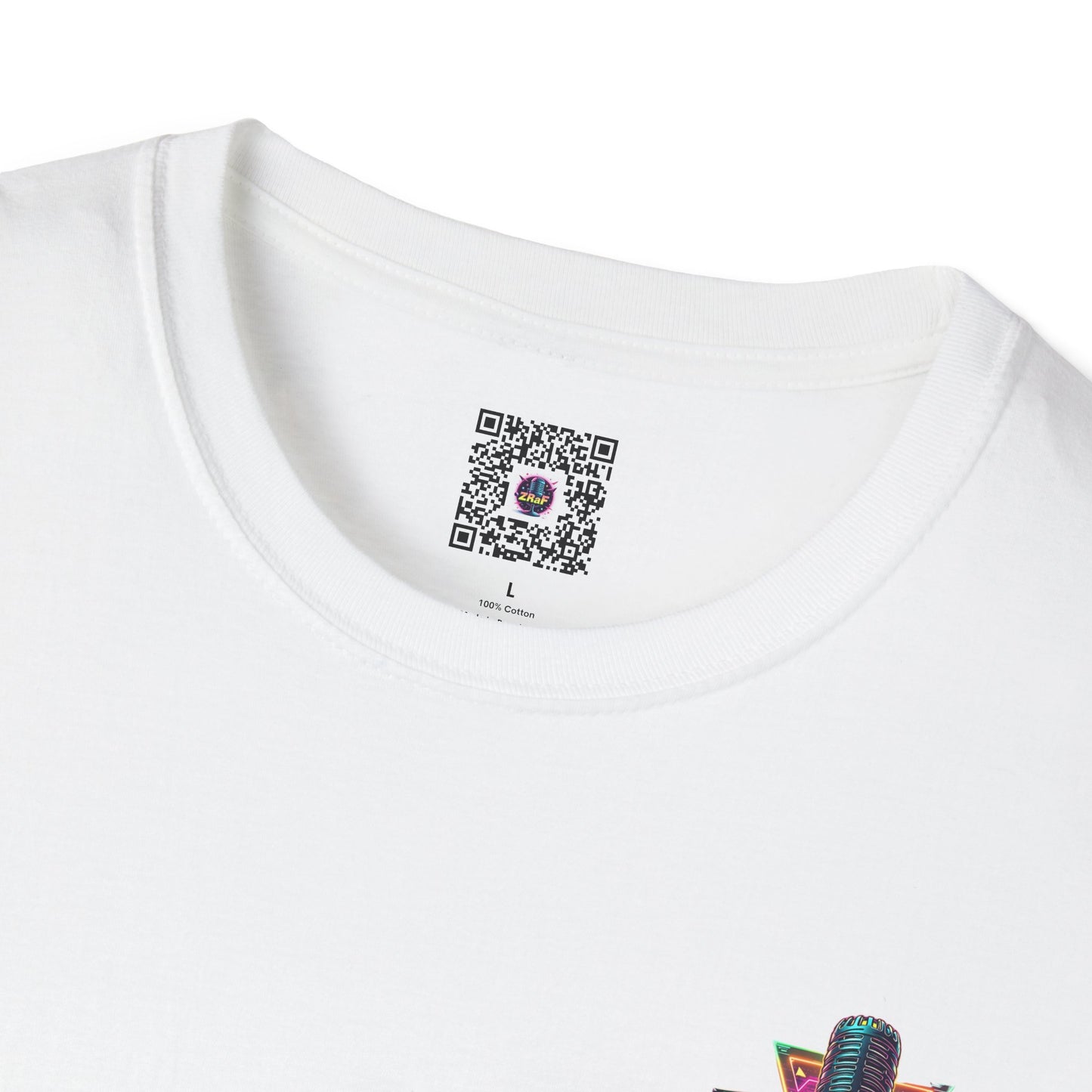 A ZRaF Neon Grunge Tee – Wearable Chaos