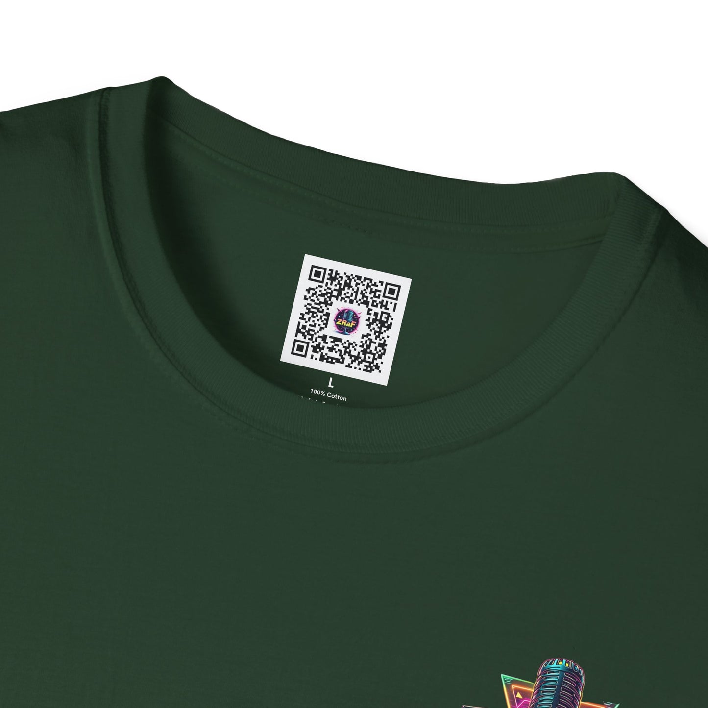 A ZRaF Neon Grunge Tee – Wearable Chaos