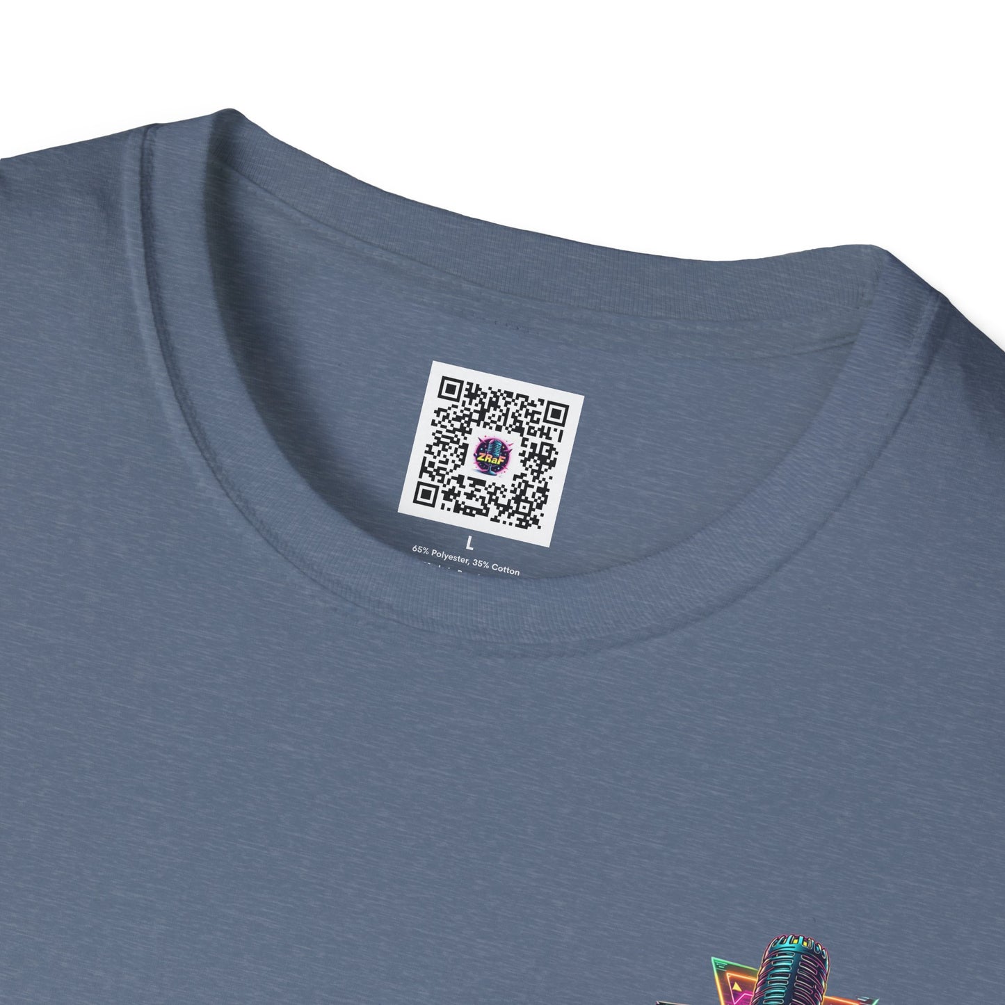 A ZRaF Neon Grunge Tee – Wearable Chaos