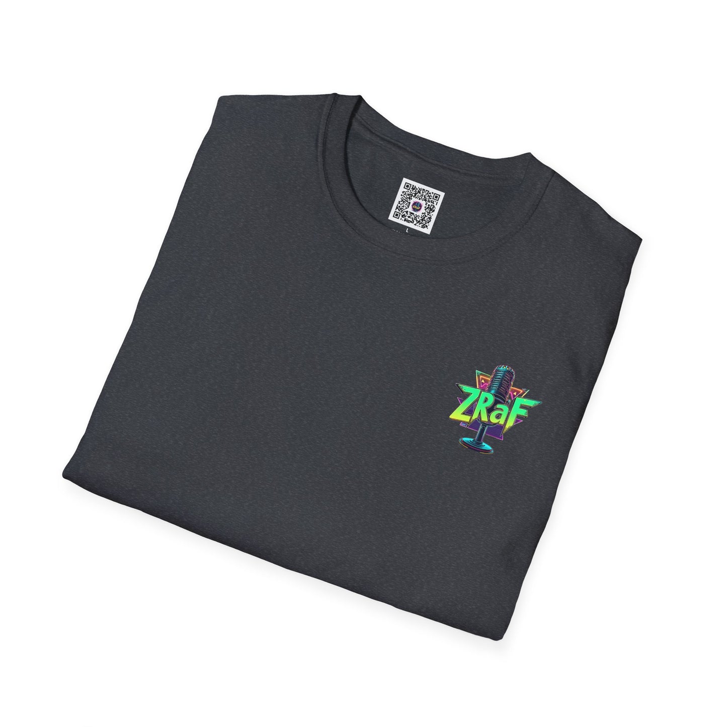 A ZRaF Neon Grunge Tee – Wearable Chaos