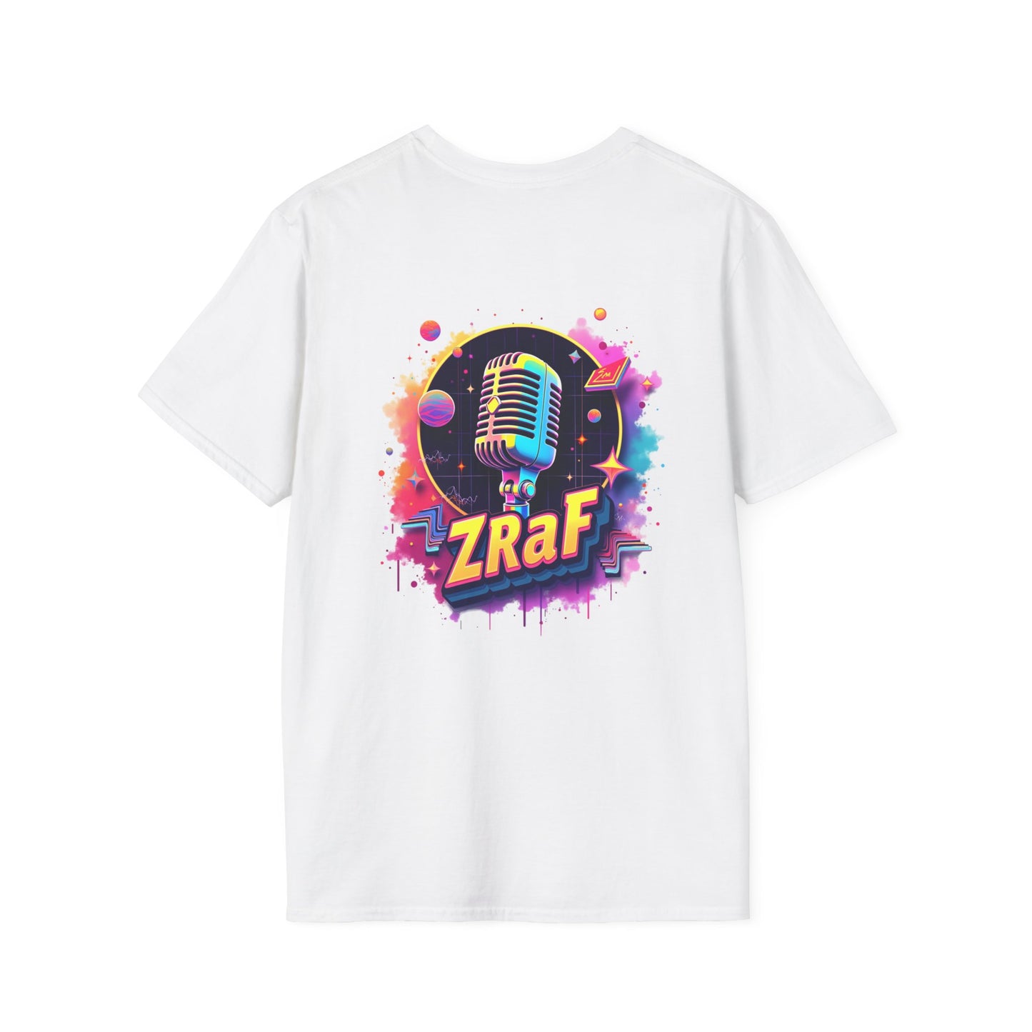 A ZRaF Neon Grunge Tee – Wearable Chaos