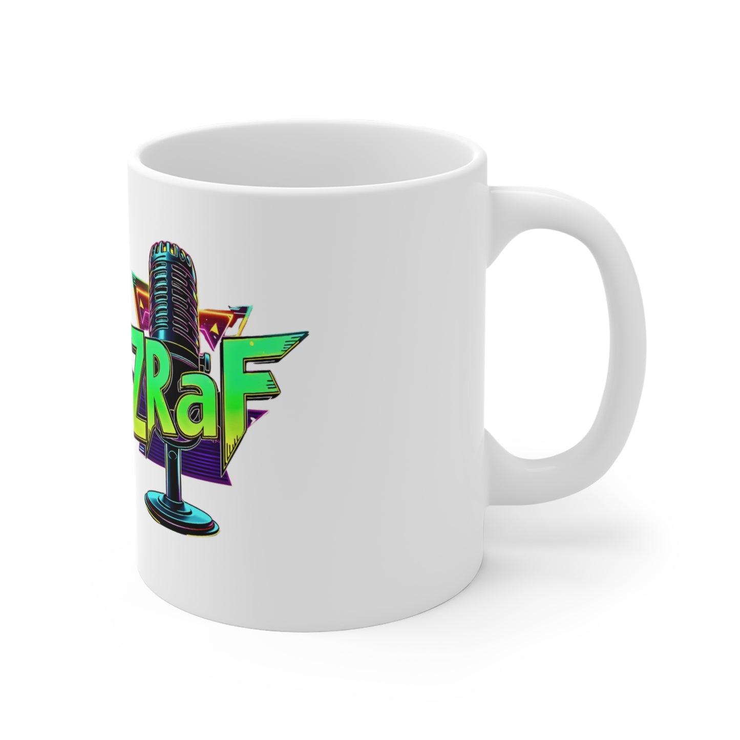 A ZRaF double stamped logo Coffee mug