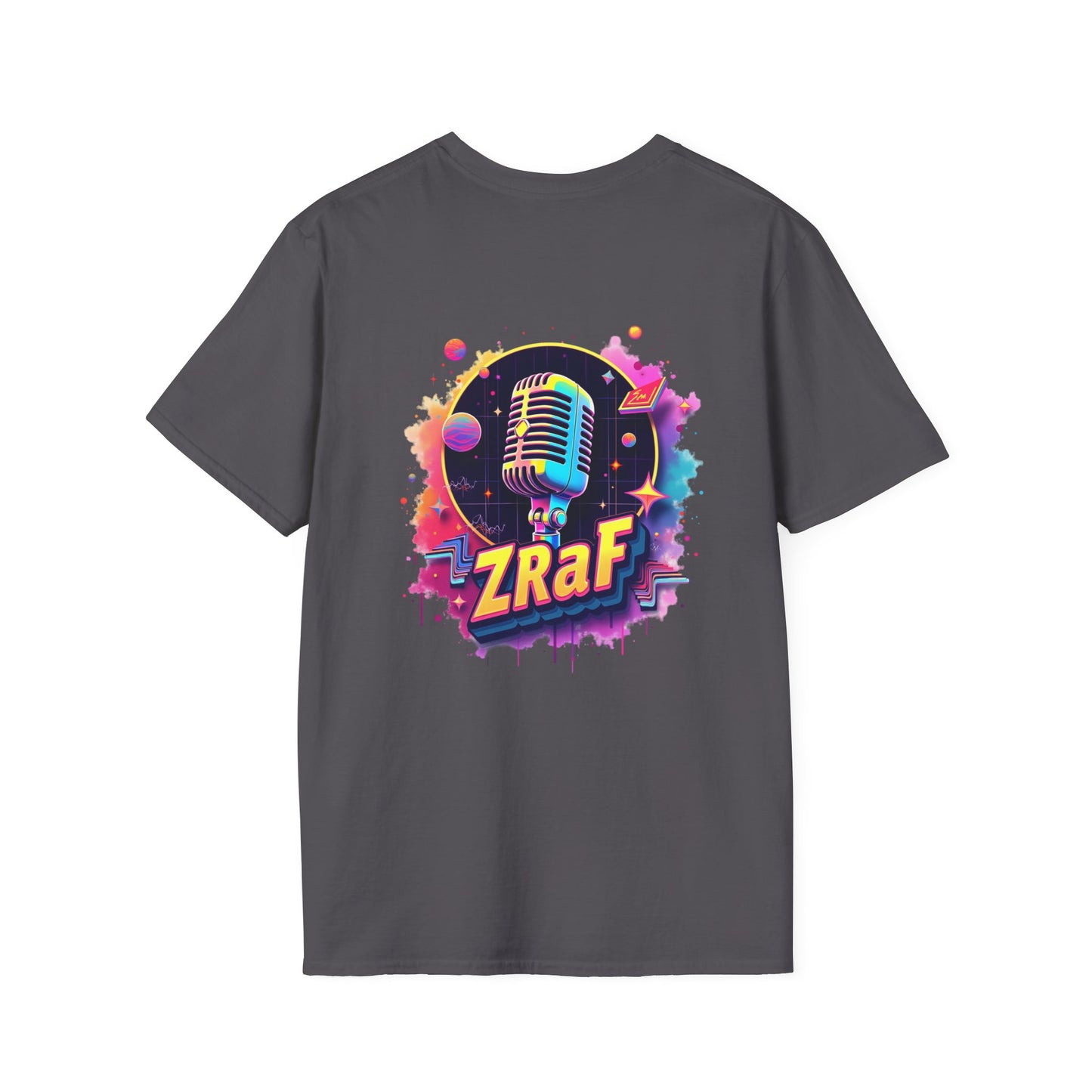 A ZRaF Neon Grunge Tee – Wearable Chaos