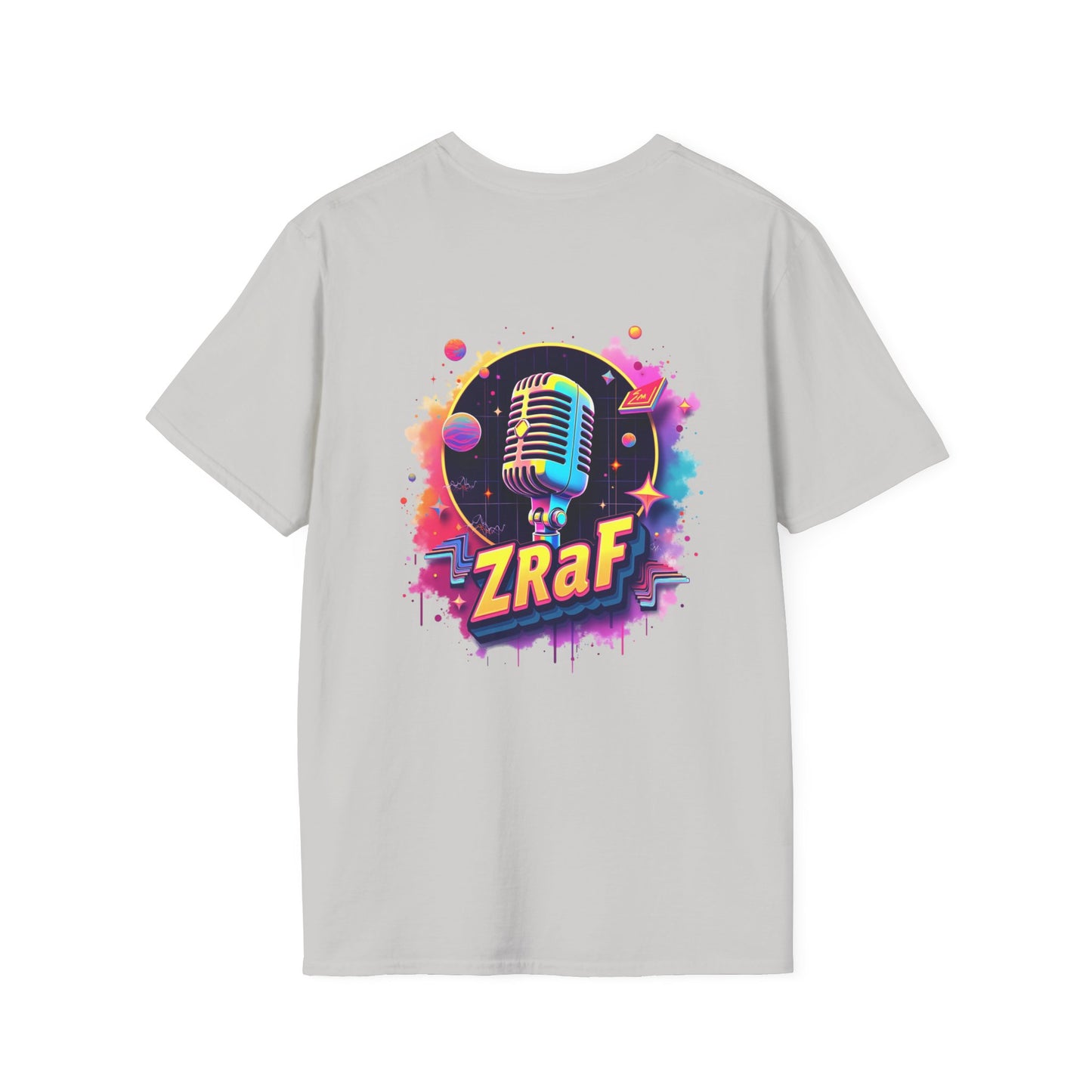 A ZRaF Neon Grunge Tee – Wearable Chaos