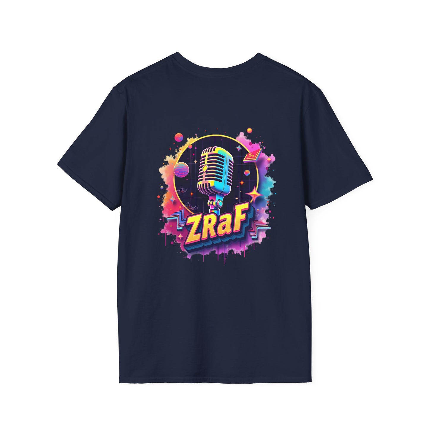 A ZRaF Neon Grunge Tee – Wearable Chaos