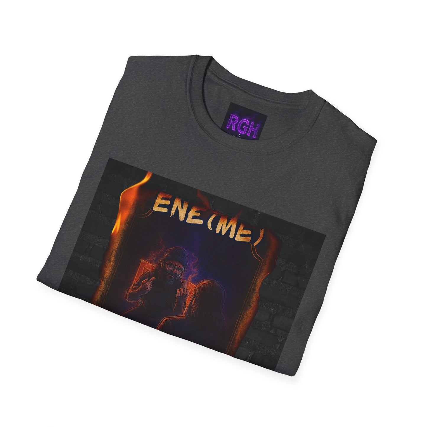 Limited Edition Unisex T-Shirt - Renegoinhard Glass Single ENE(ME) Artwork