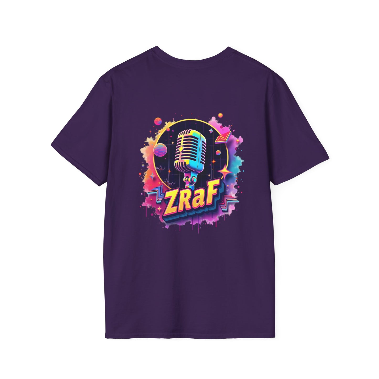 A ZRaF Neon Grunge Tee – Wearable Chaos
