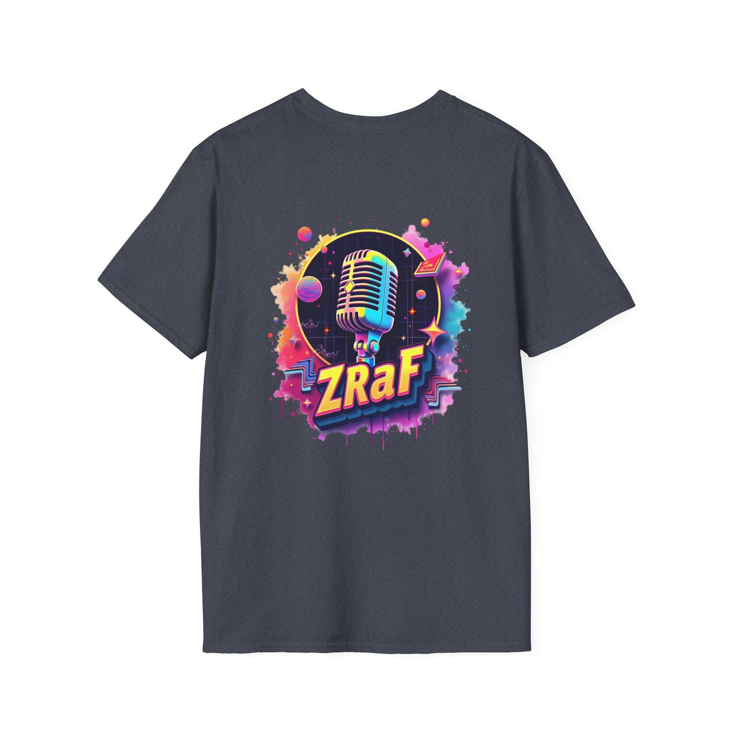 A ZRaF Neon Grunge Tee – Wearable Chaos