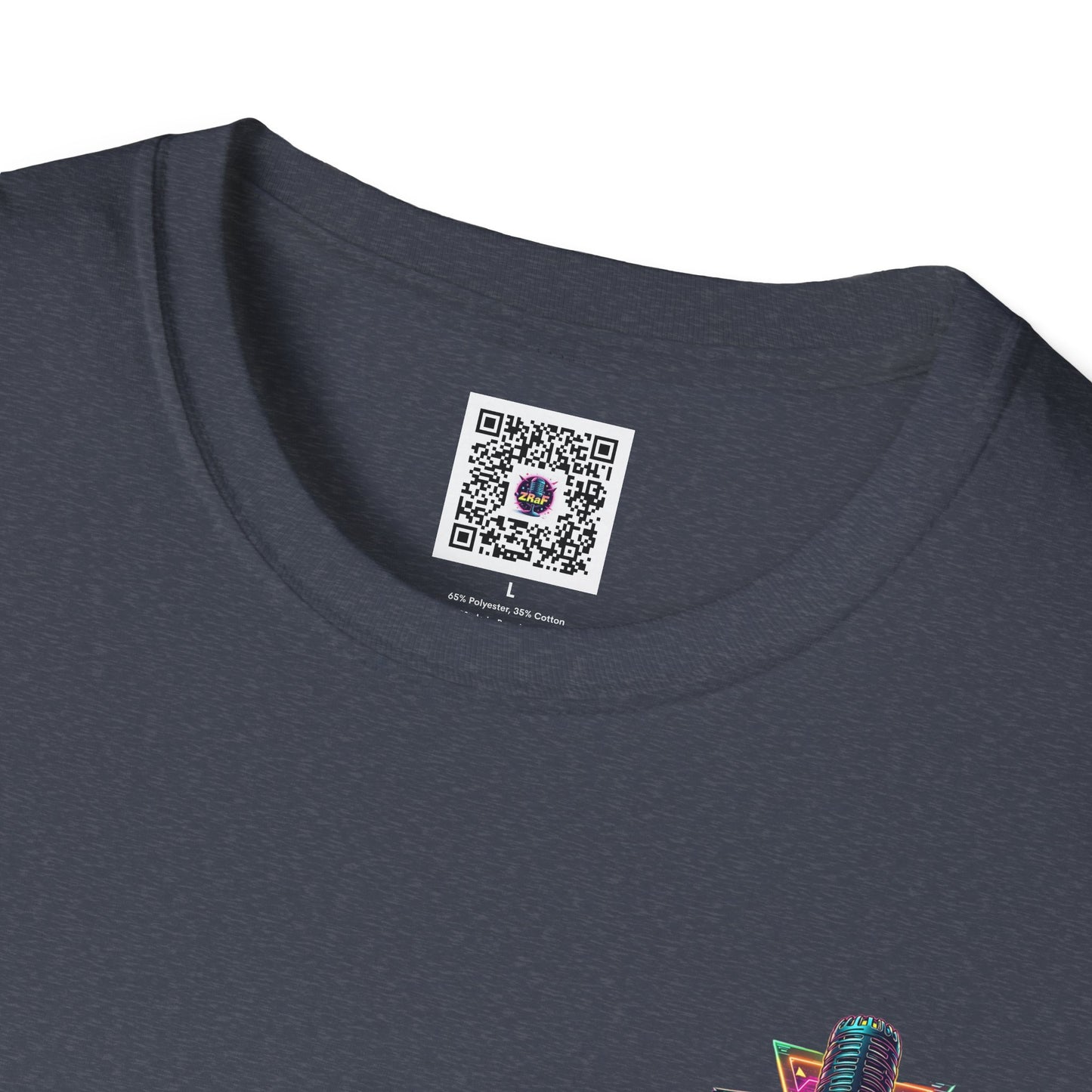 A ZRaF Neon Grunge Tee – Wearable Chaos