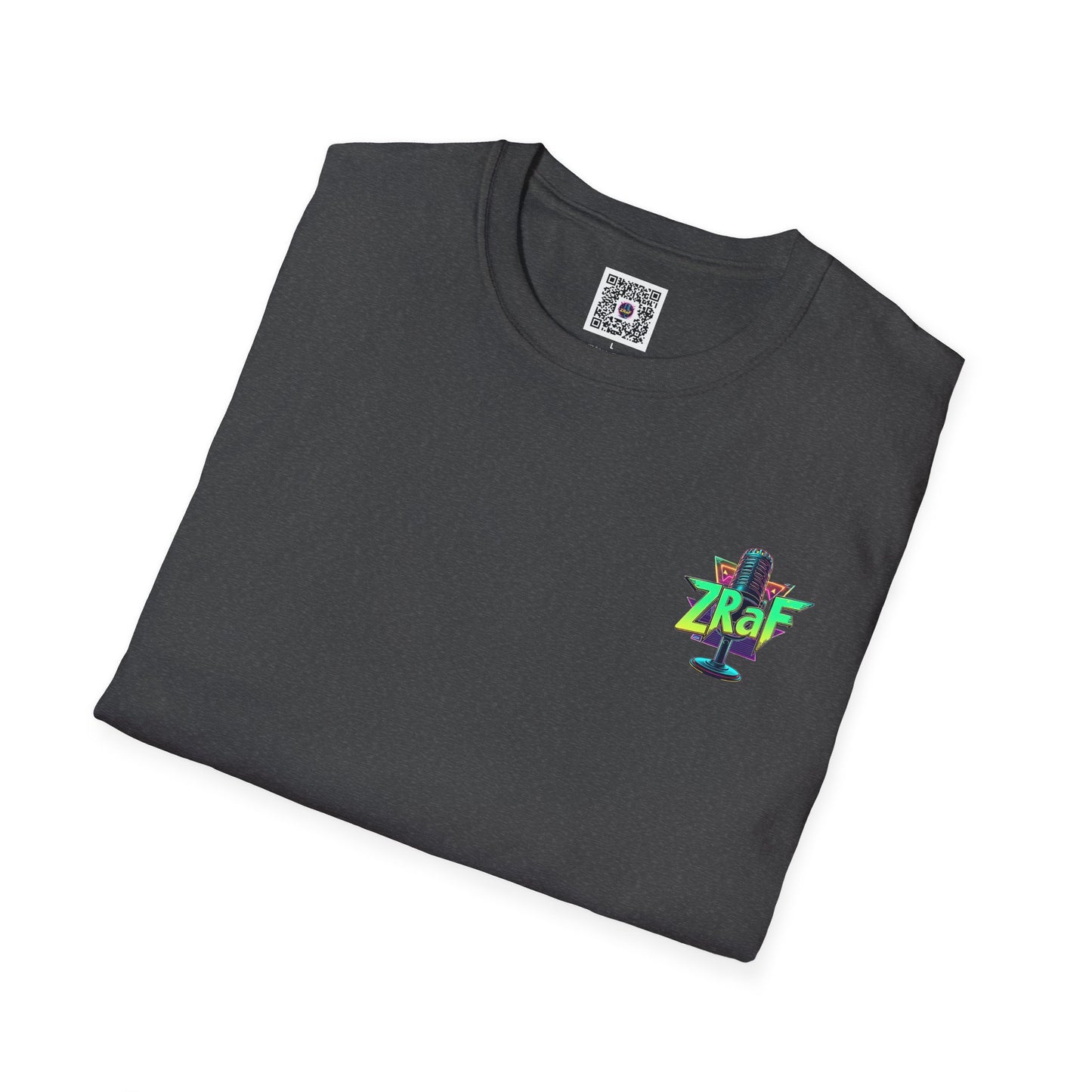 A ZRaF Neon Grunge Tee – Wearable Chaos