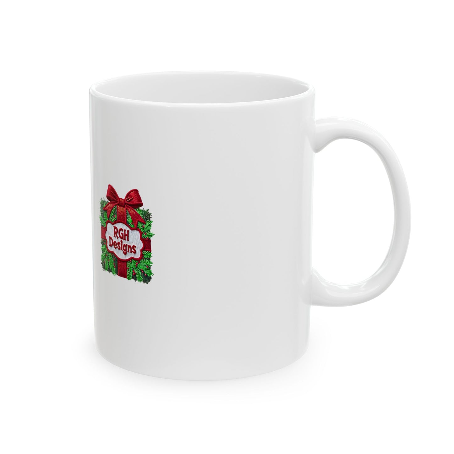 2024 Christmas HOliday Santa Ceramic Mug, (11oz, 15oz)