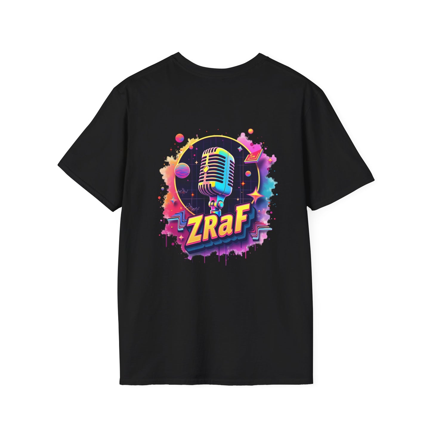 A ZRaF Neon Grunge Tee – Wearable Chaos